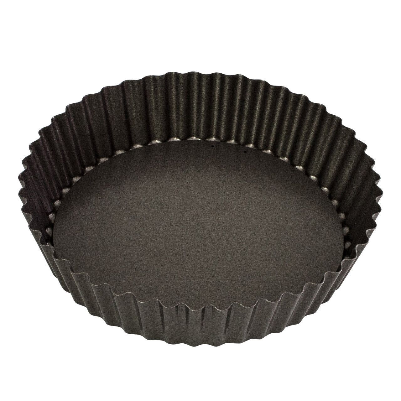 BAKEMASTER Loose Base Round Deep Flan / Quiche Pan, 25cm diameter x 5.5cm