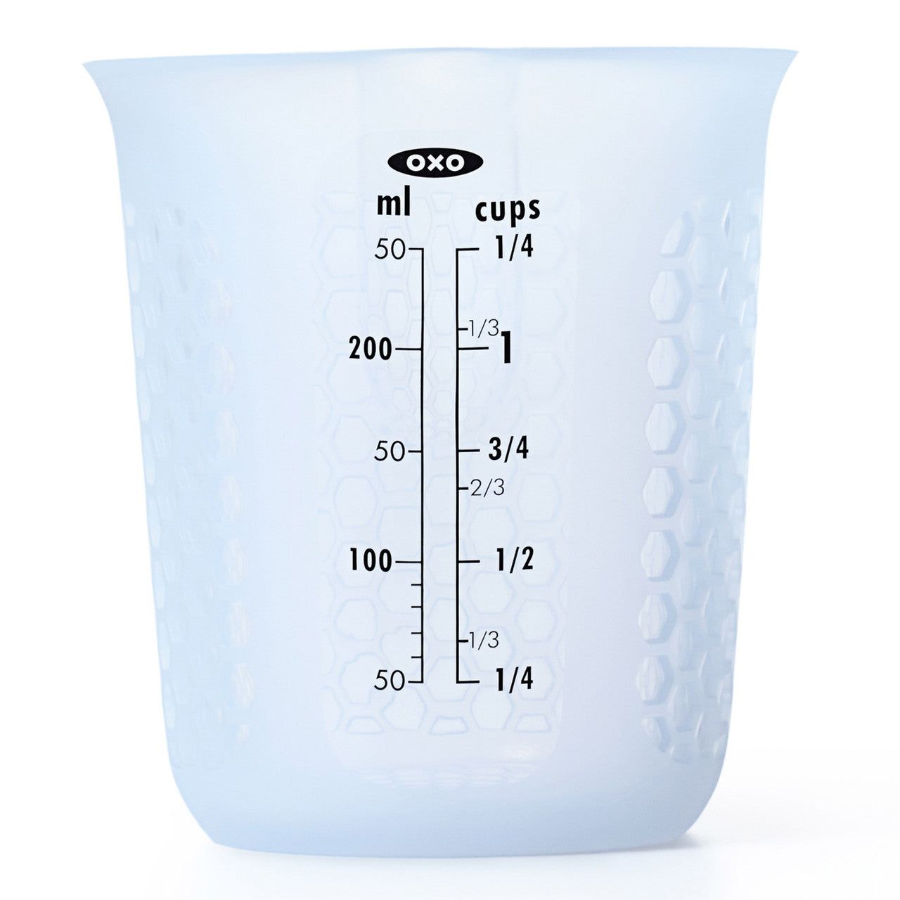OXO Squeeze &amp; Pour Silicone Measuring Cup - 1 Cup/ 250ml
