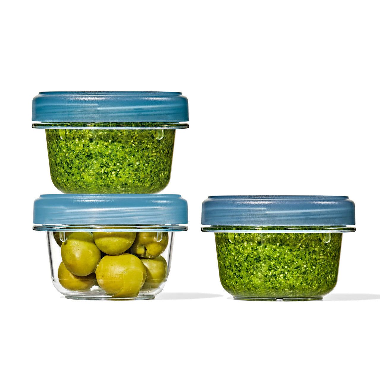 OXO Good Grips Twist &amp; Stack Container, 3 Pack/ 148ml