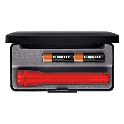 Maglite Mini Classic AA Flashlight - Red