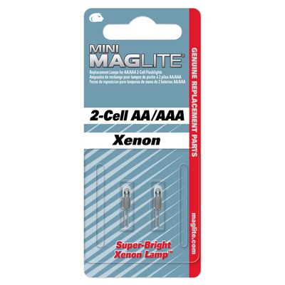 Maglite Replacement Lamp Mini Maglite AA/AAA Xenon