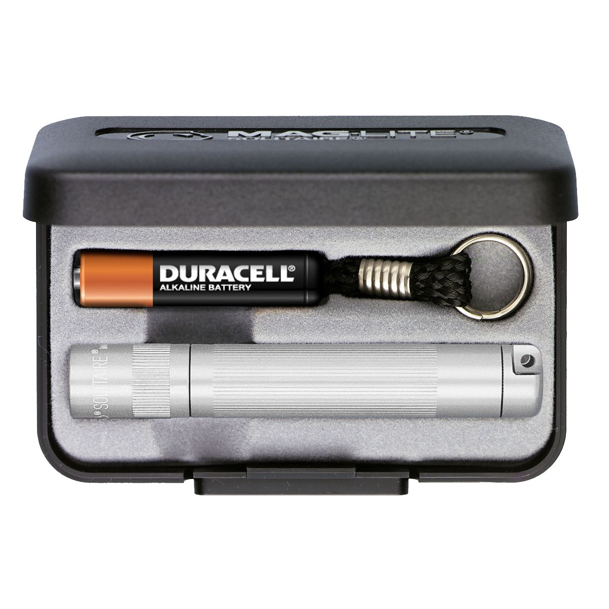 Maglite Solitaire Incandescent Flashlight - Silver