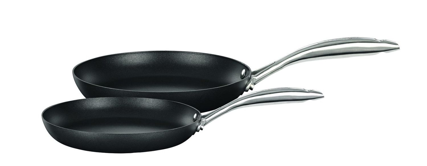 SCANPAN Fry Pan Set - 2 Piece Fry Pan 24cm Fry Pan 28cm