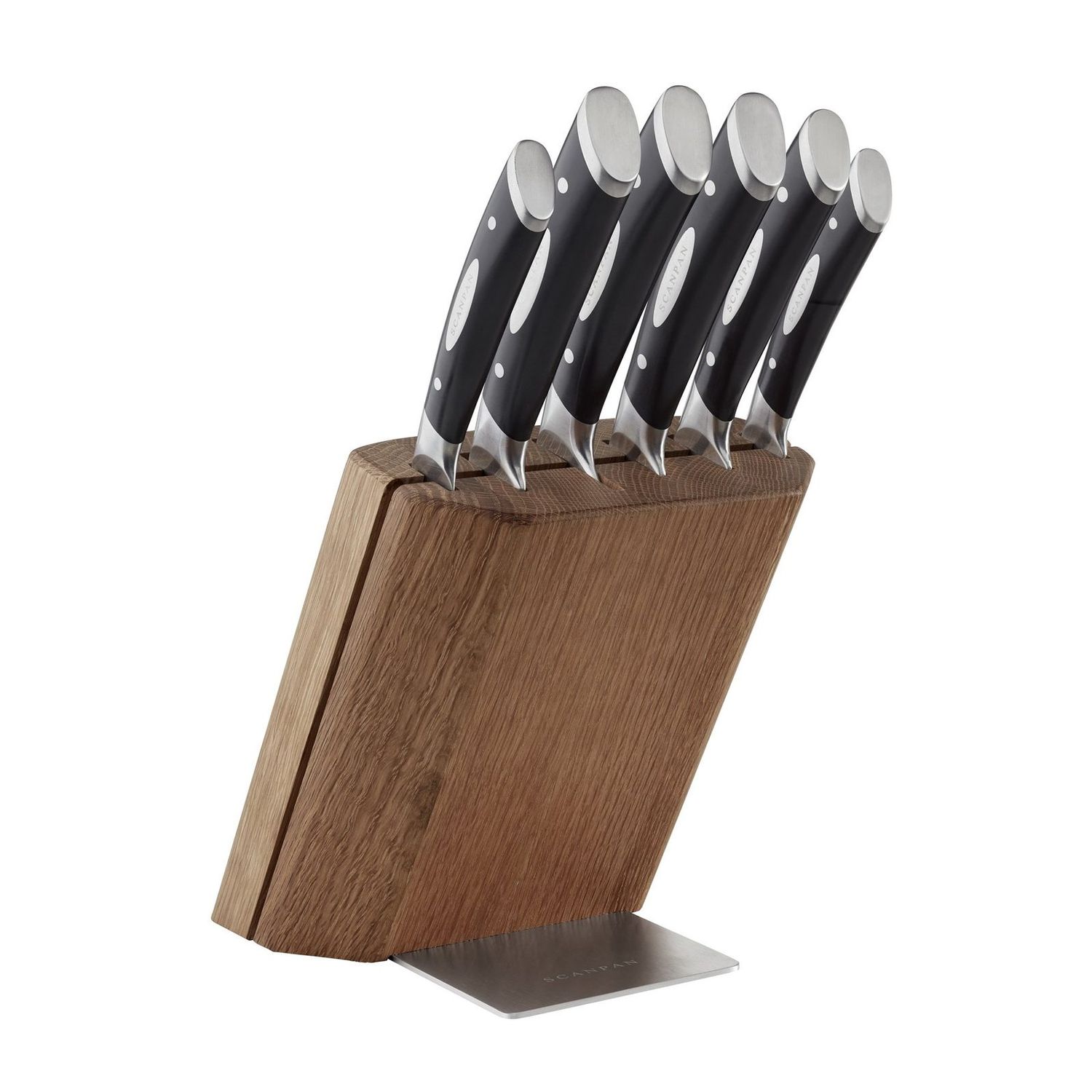 SCANPAN Classic 7 Piece Knife Block Set