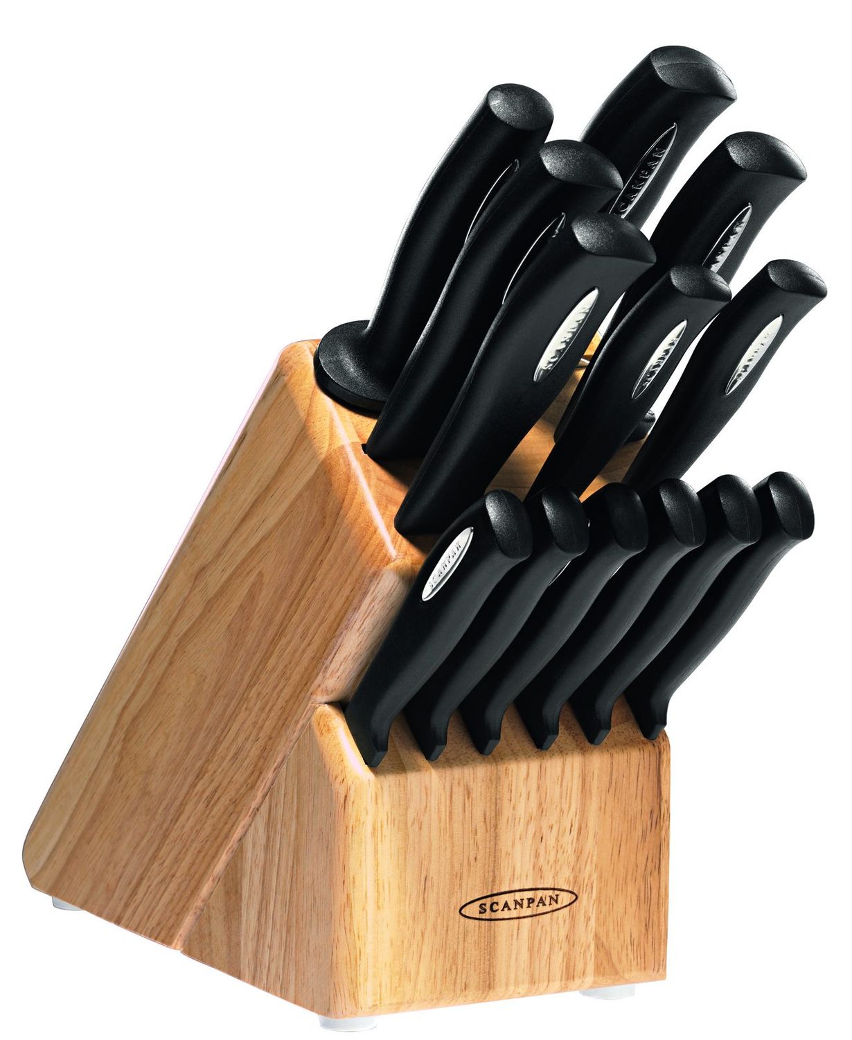 SCANPAN Microsharp 14 Piece Cutlery Block