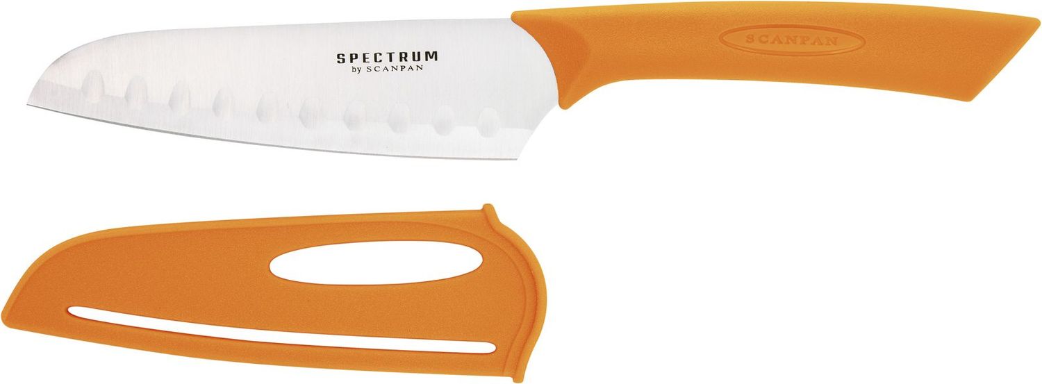 SCANPAN Spectrum Santoku Knife 12.5cm - Carrot Curl