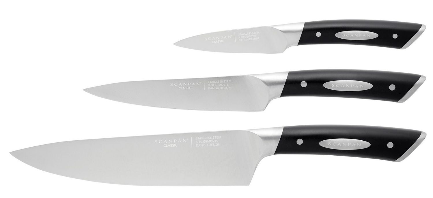 SCANPAN Classic 3 Piece Knife Set