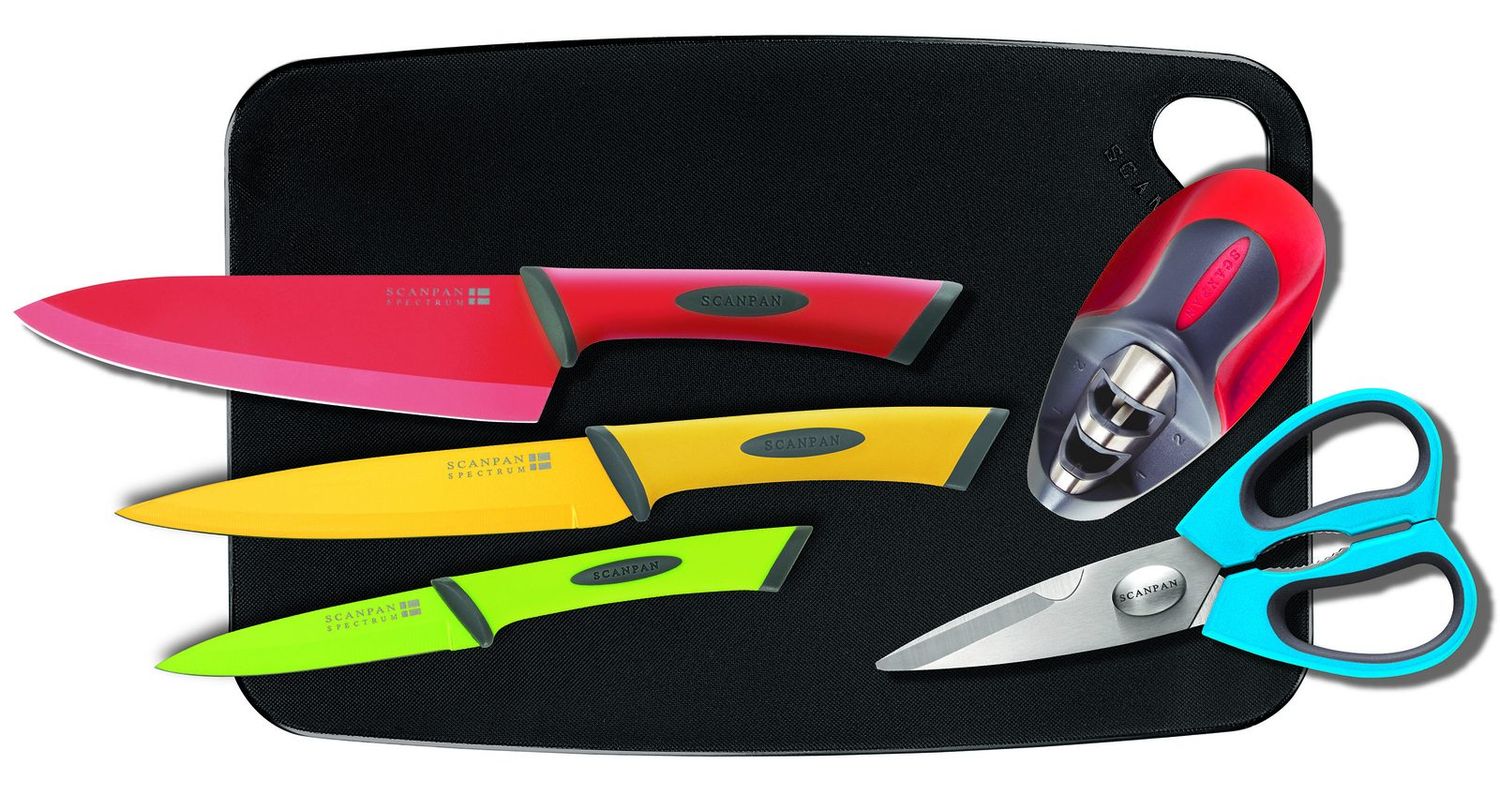 SCANPAN Kitchen Essentials Set 6 Piece Cook’s 18cm - Red