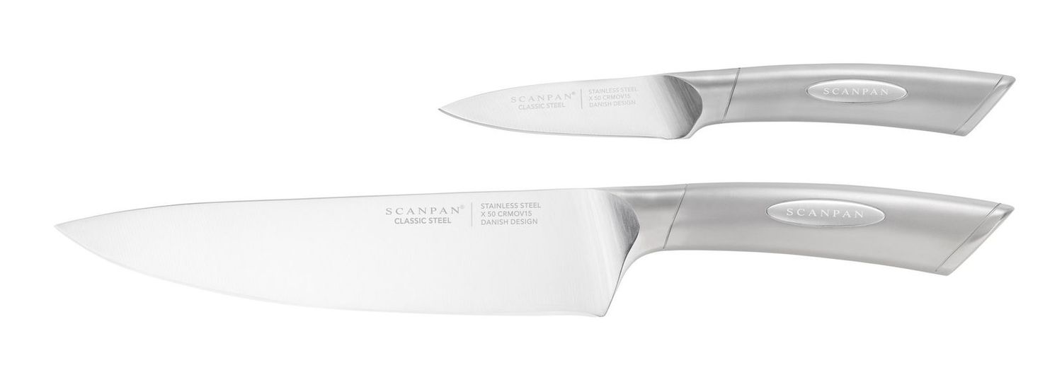 SCANPAN Classic Steel 2 Piece Chef Set