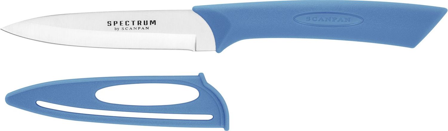 SCANPAN Spectrum Vegetable Knife 10cm - Silverlake Blue