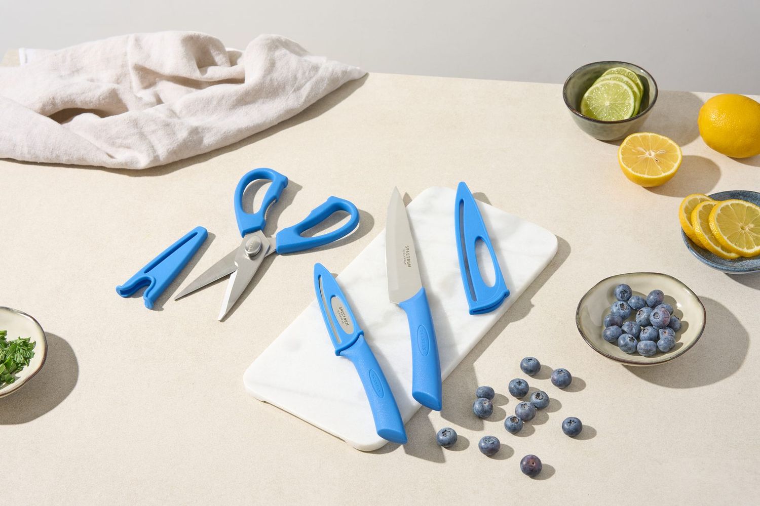 SCANPAN Spectrum by SCANPAN Kitchen Shears - Silverlake Blue