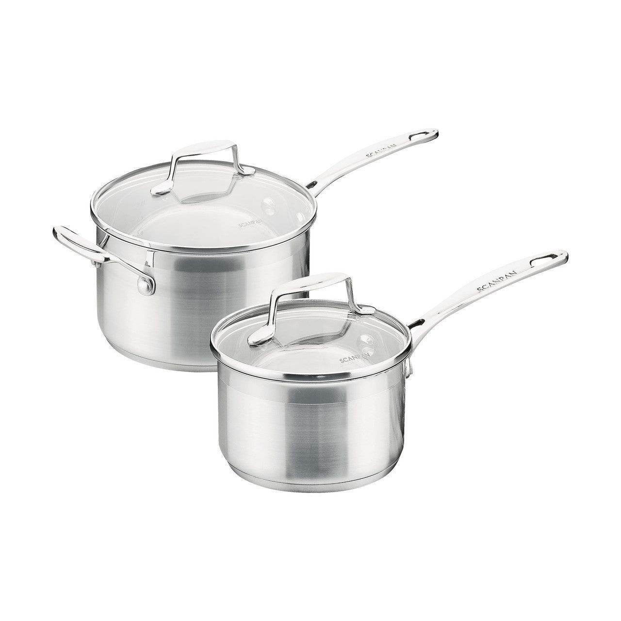SCANPAN Impact 2 Piece Saucepan Set