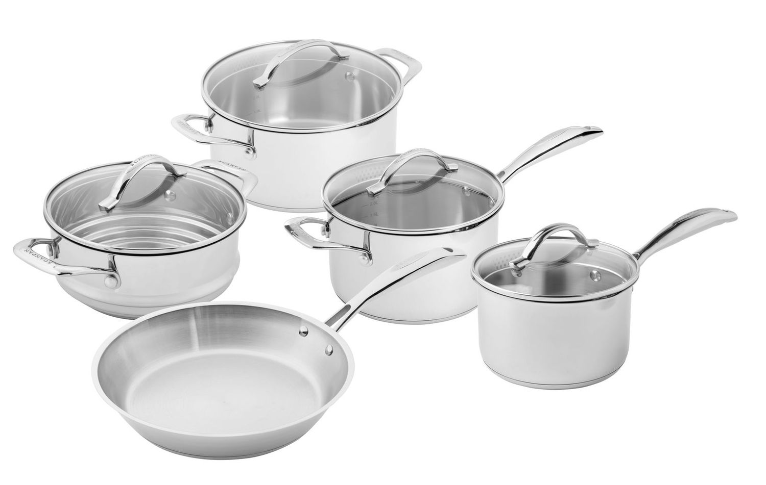 SCANPAN STS 5 Piece Cookware Set