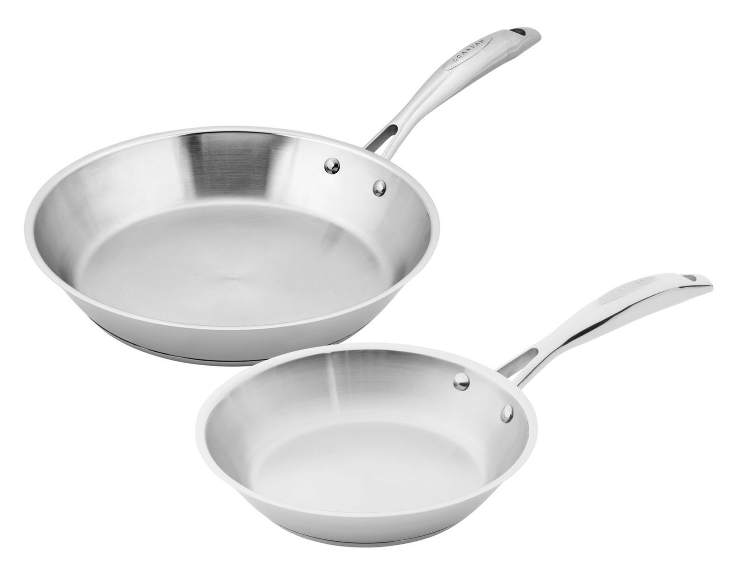 SCANPAN STS 2 Piece Fry Pan Set