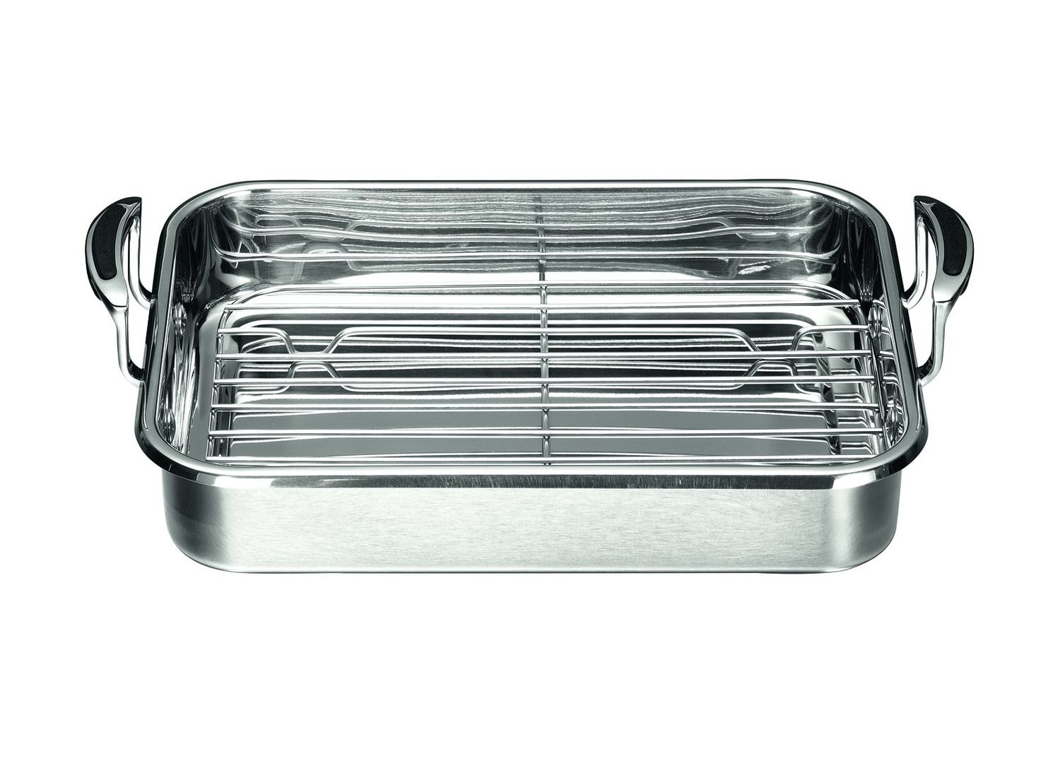 SCANPAN Coppernox Roaster with Rack - 42 x 26 x 10cm