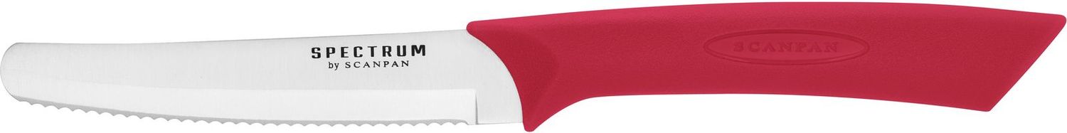 SCANPAN Spectrum Steak Knife 6 Piece Set 10cm - Red