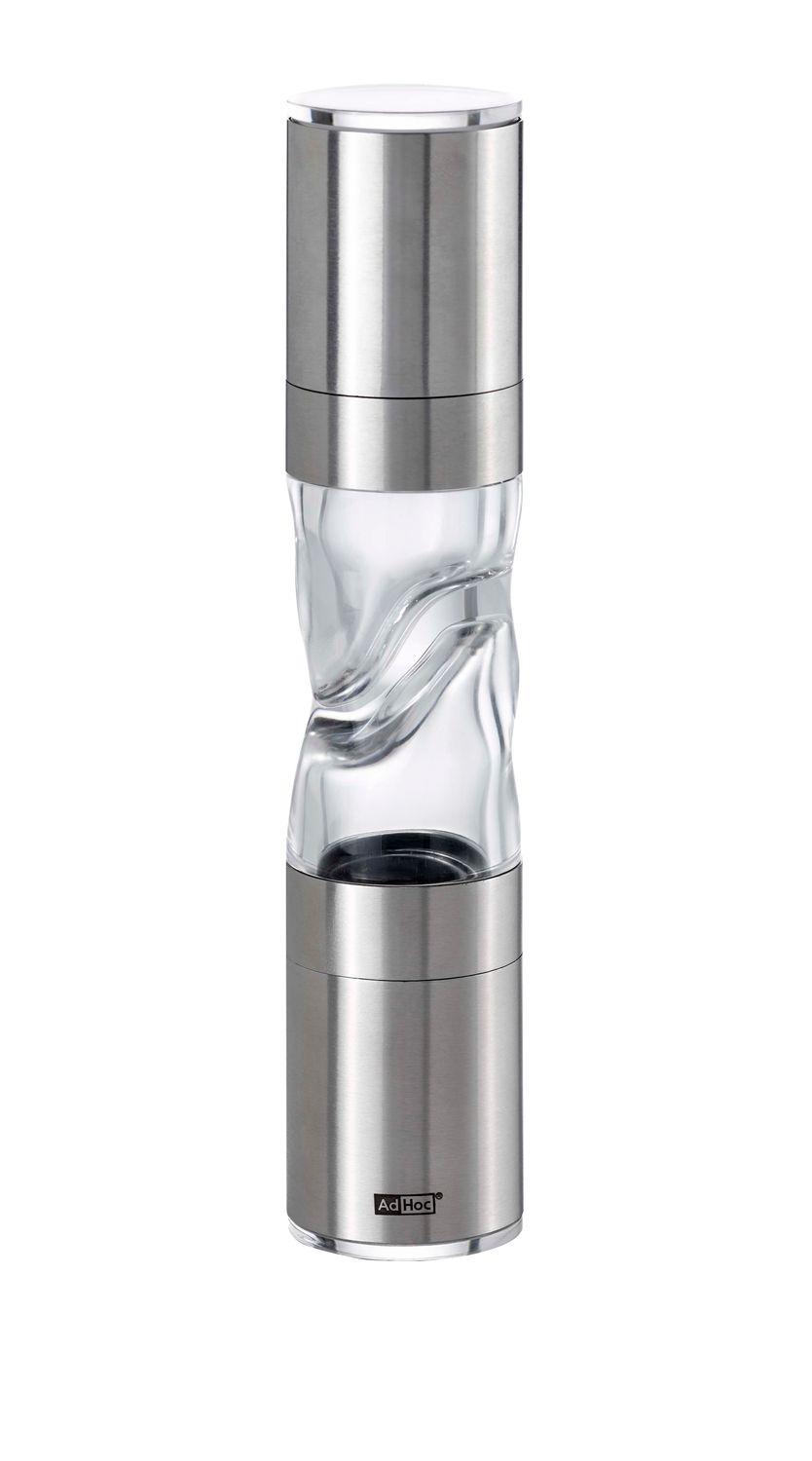 AdHoc Duomill Pure Pepper and Salt Double Mill 22cm