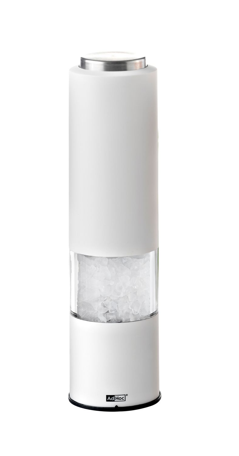 AdHoc Tropica Electric Pepper/Salt Mill 21.5cm - White