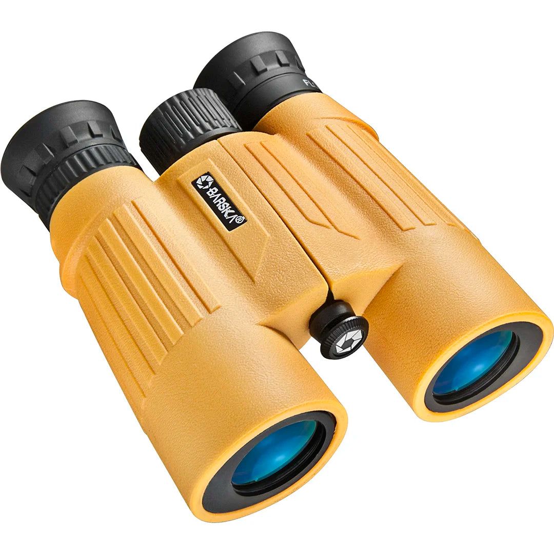 BARSKA 10x30 Floatmaster Waterproof Floating Binoculars - Yellow