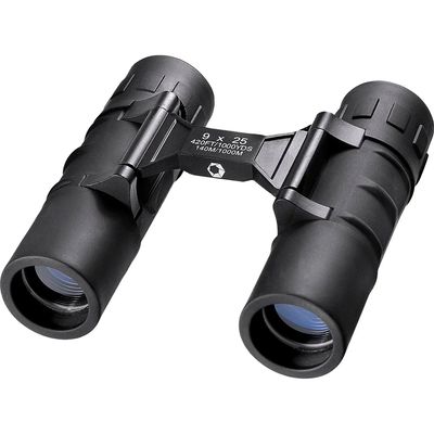 BARSKA 9x25 Focus Free Compact Binoculars - Black
