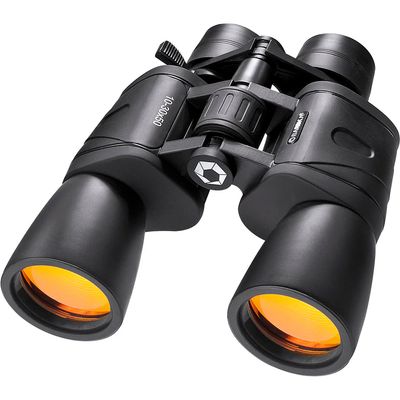 BARSKA 10-30x50 Gladiator Zoom Binoculars - Black