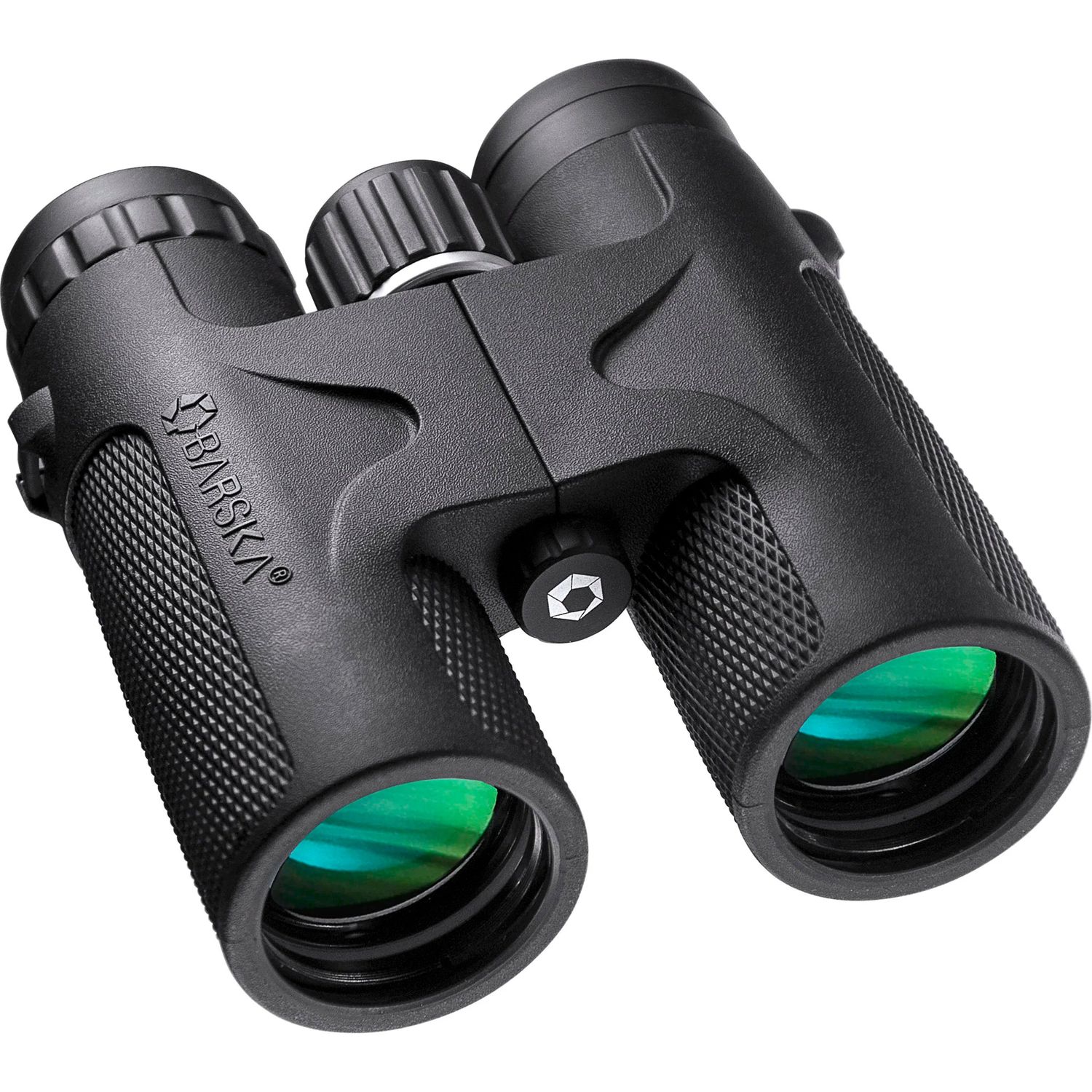 BARSKA 10x42 Blackhawk Waterproof Binoculars - Black