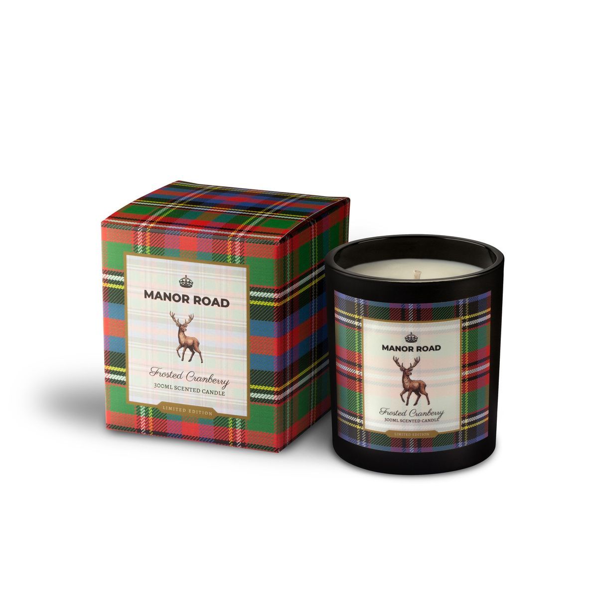 MANOR ROAD Candle - Frosted Cranberry - 300ml