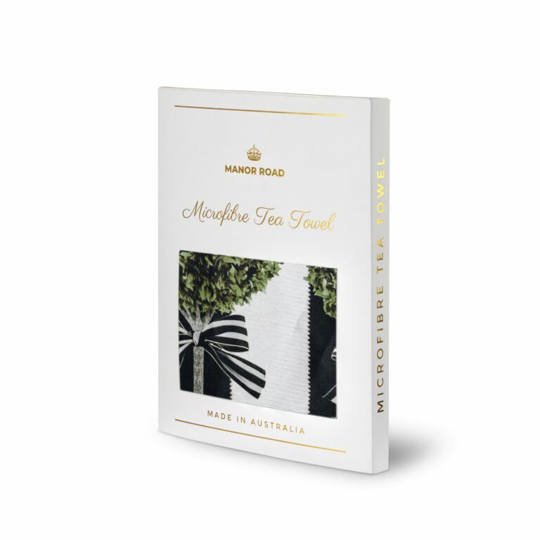 MANOR ROAD Microfibre Tea Towel - Topiary