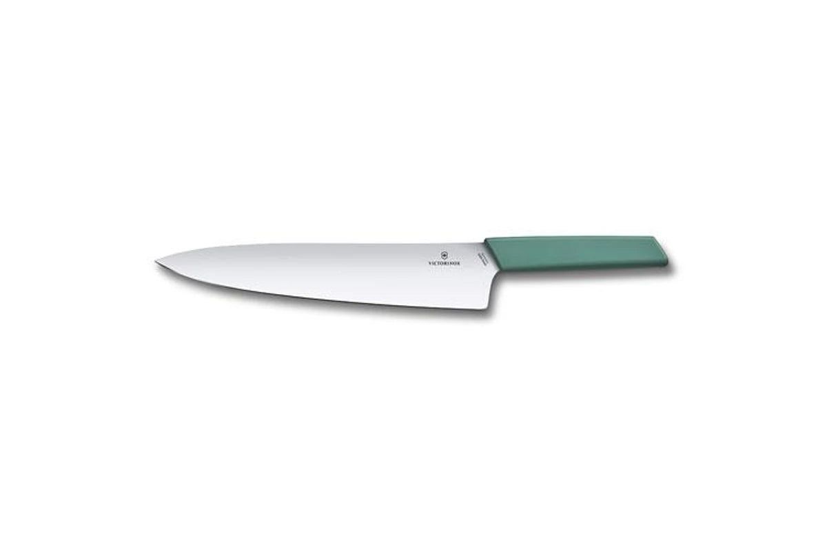 VICTORINOX Swiss Modern Carving Knife, 25cm, Black - Sage