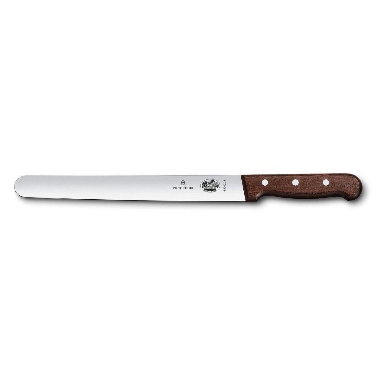 VICTORINOX Slicing Knife, 30cm Round plain Edge