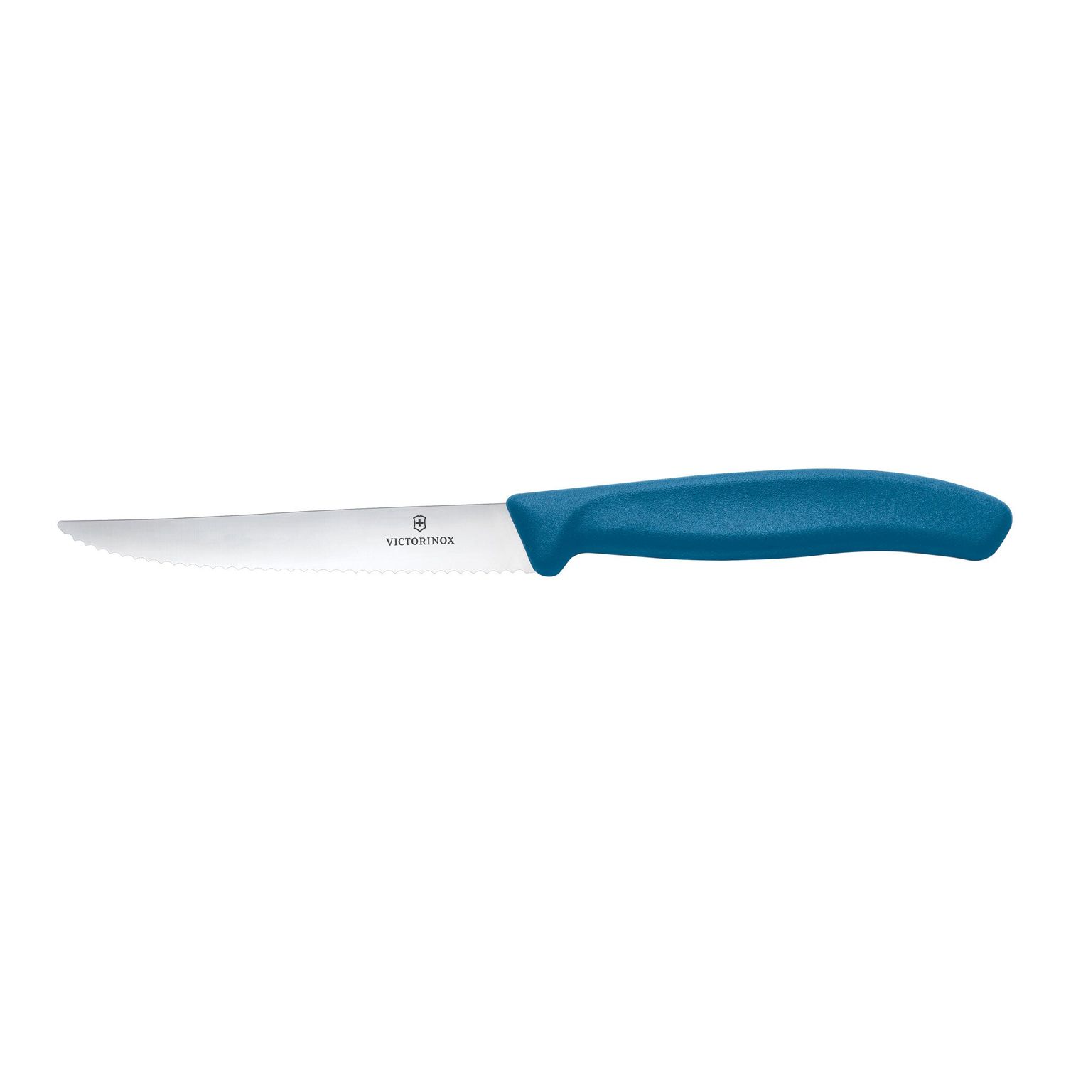 VICTORINOX Swiss Classic Steak &amp; Pizza Knife - Blue - 11 cm
