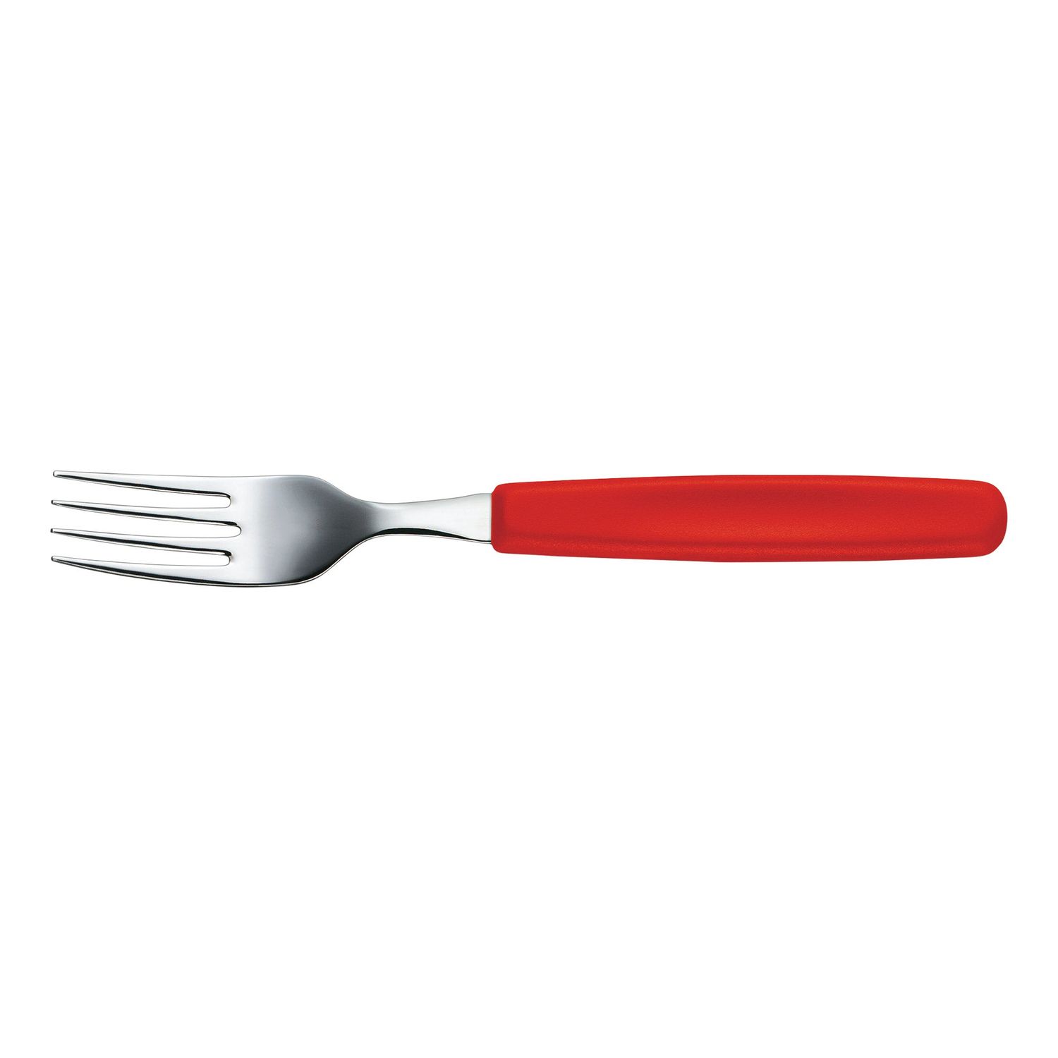 VICTORINOX Swiss Classic Table Fork - Red - 14 cm