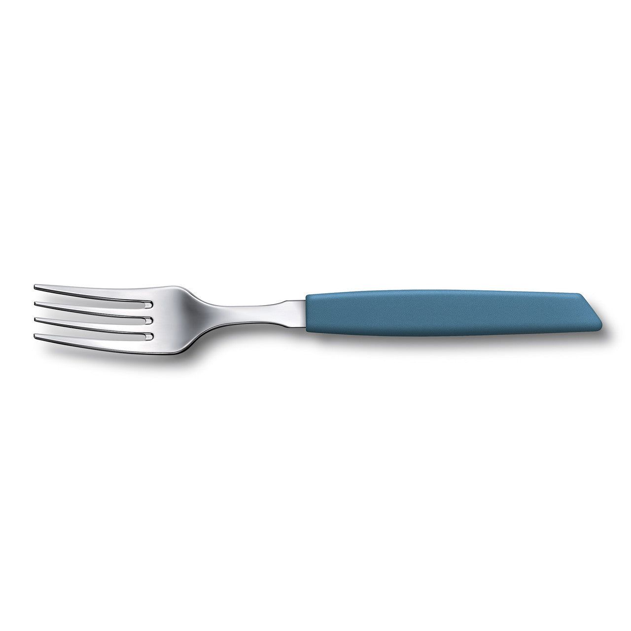 VICTORINOX Swiss Modern Table Fork - 14 cm - Gift Box - Cornflower
