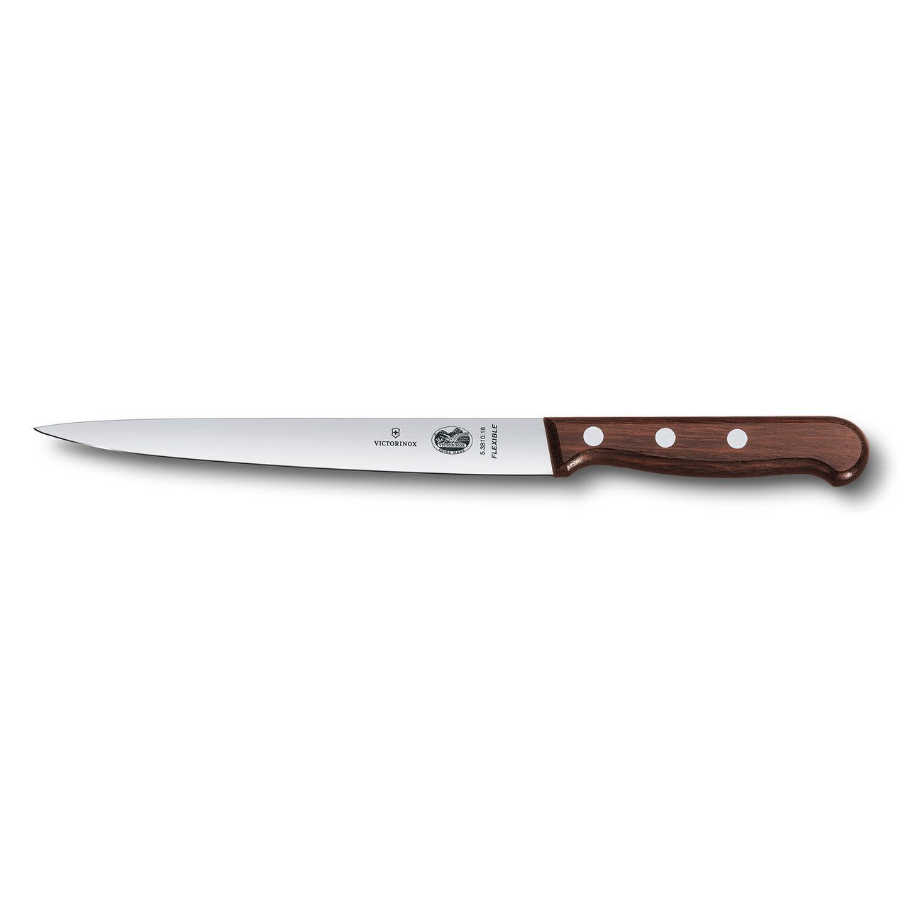 VICTORINOX Filleting Knife, 18cm Narrow Extra Flex - Wood