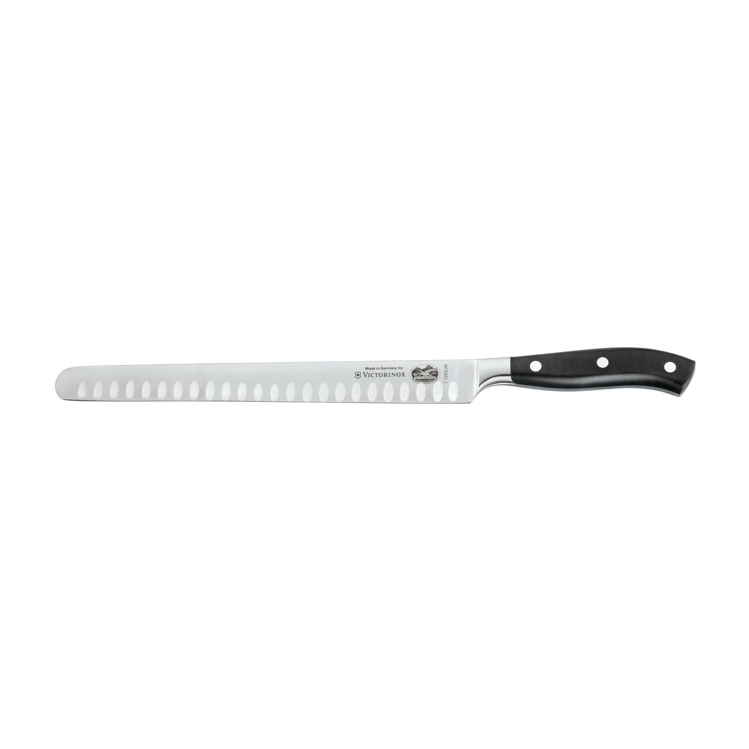 VICTORINOX Grand Maître Slicing Knife, 26cm - Black Gift Box