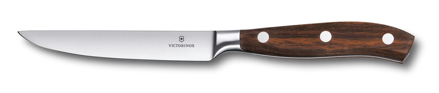 VICTORINOX Grand Maître Forged Steak Knife, 12cm - Gift Box