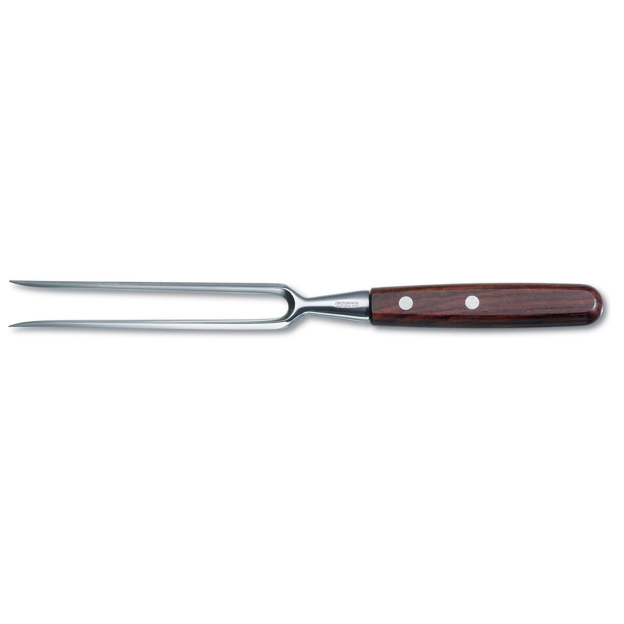 VICTORINOX Carving Fork, 18cm, Forged Tines - Wood