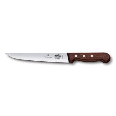 VICTORINOX Sticking Knife,25cm,Straight Back Blade - Wood - Straight Edge