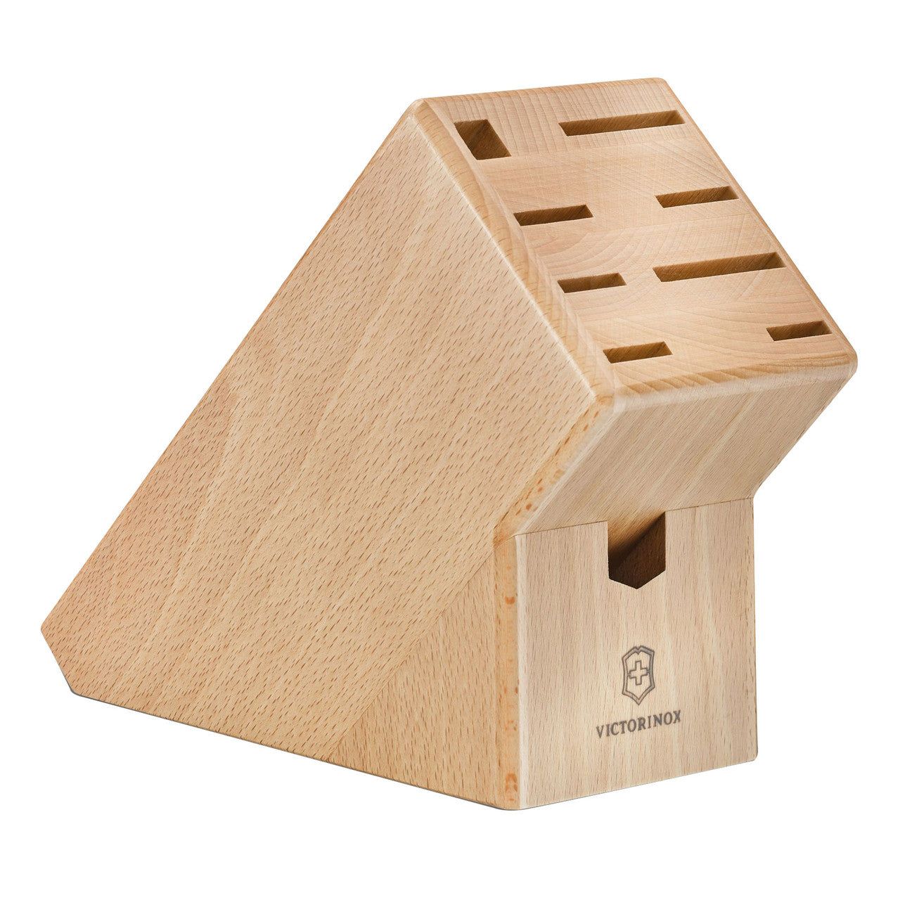 VICTORINOX Swiss Classic Cutlery Block, Empty - Beige Gift Box