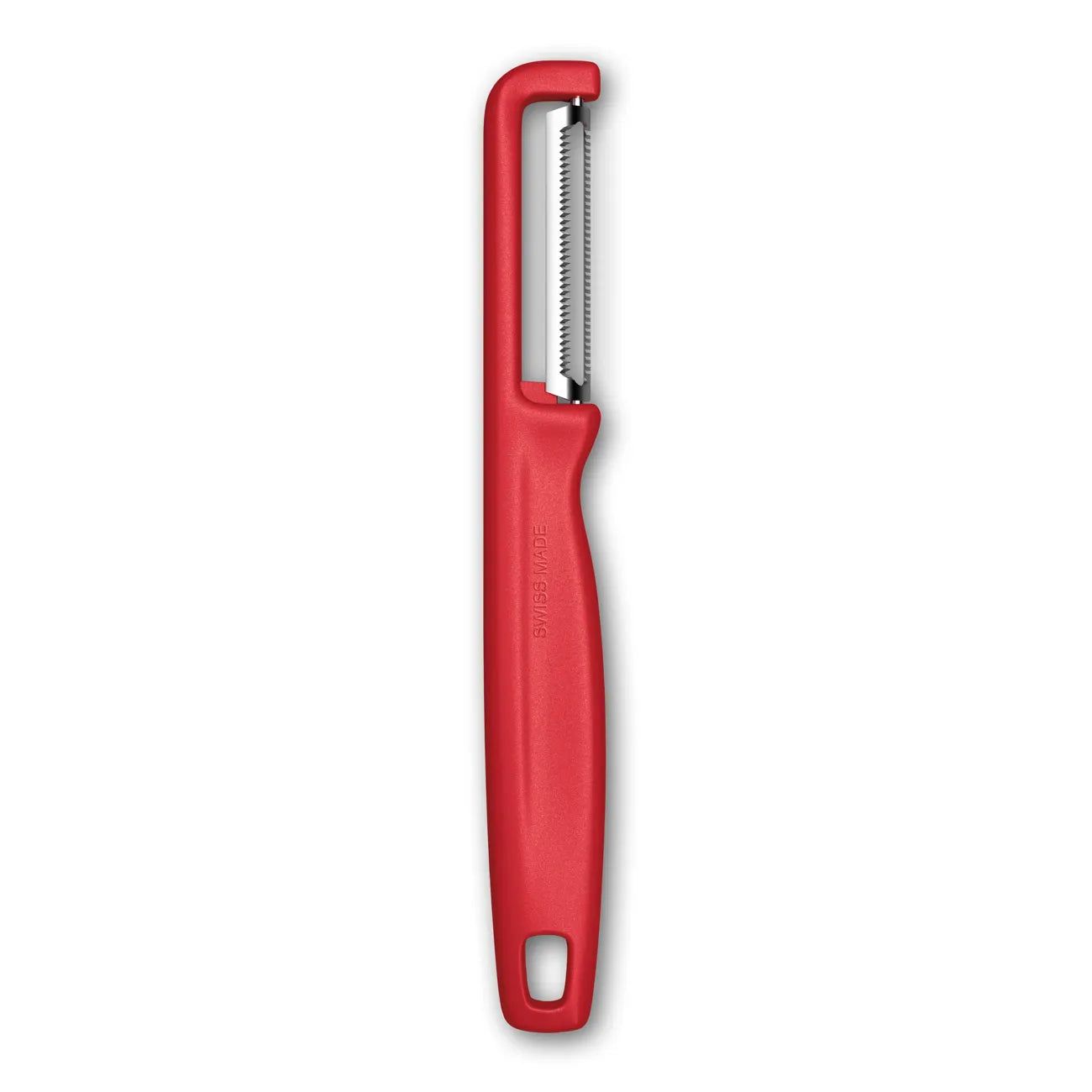 VICTORINOX Iota Serrated Peeler - Red - 10 cm Gift Box