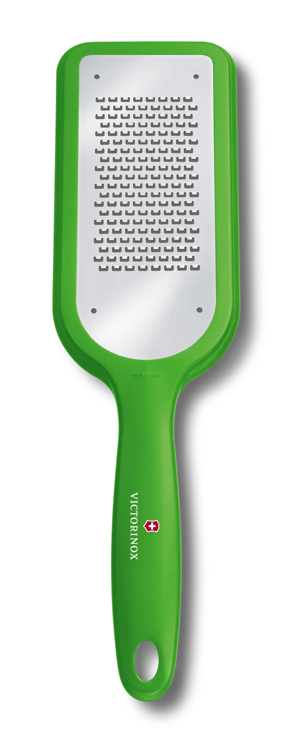VICTORINOX Kitchen grater, fine edge - Green - 26 cm Gift Box