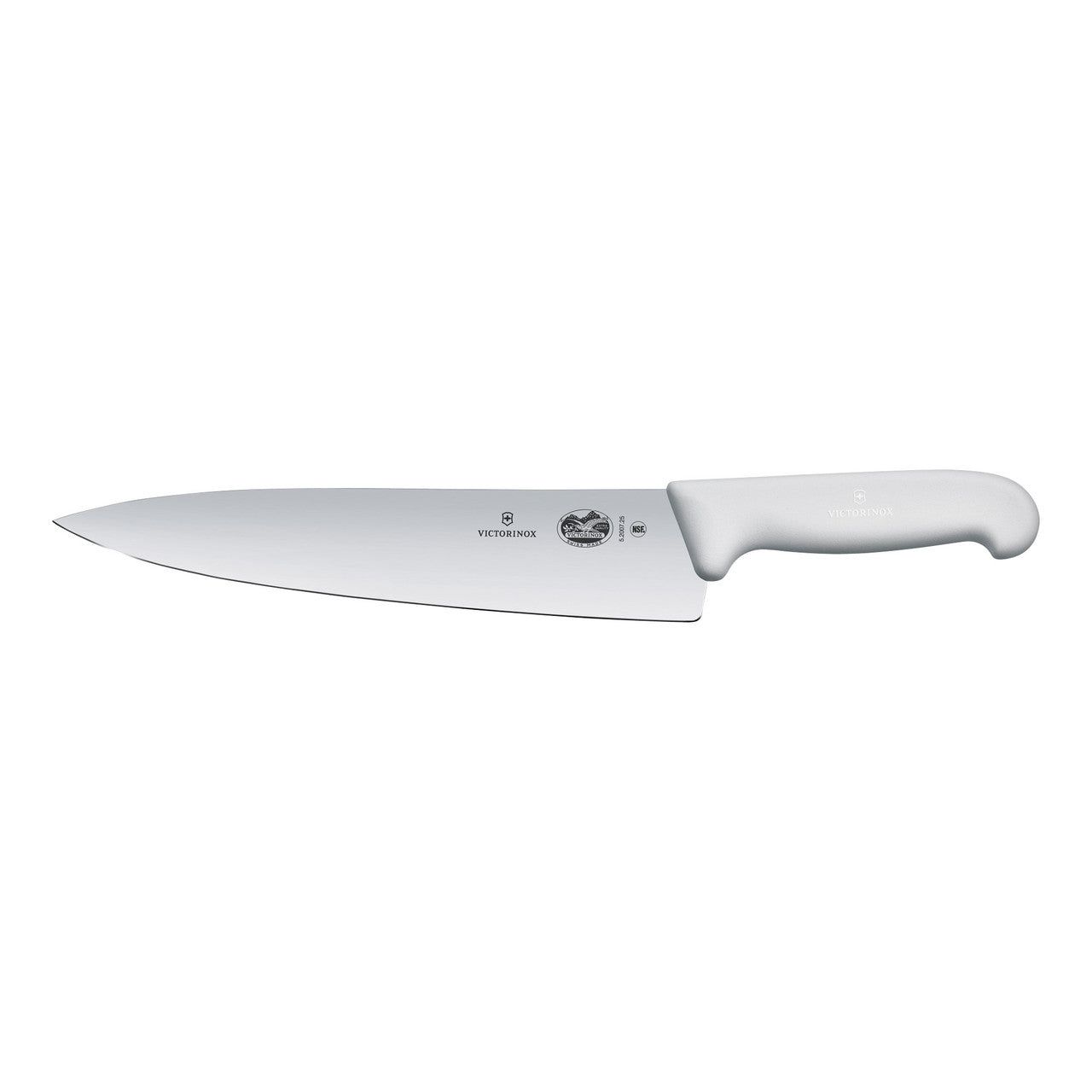 VICTORINOX Fibrox Carving Knife, 25cm - White - Straight Edge