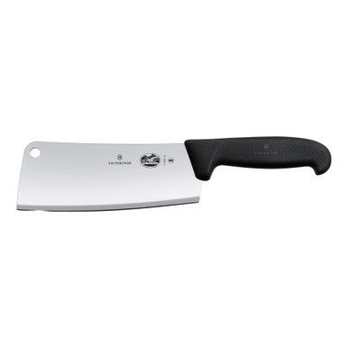 VICTORINOX Fibrox Kitchen Cleaver, 18cm - Black