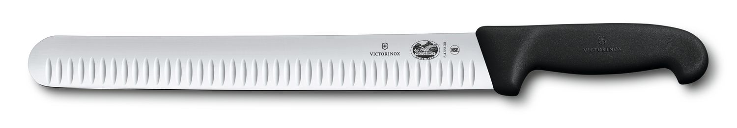 VICTORINOX Salmon Knife - Flexible - Black - 36 cm - Straight Edge