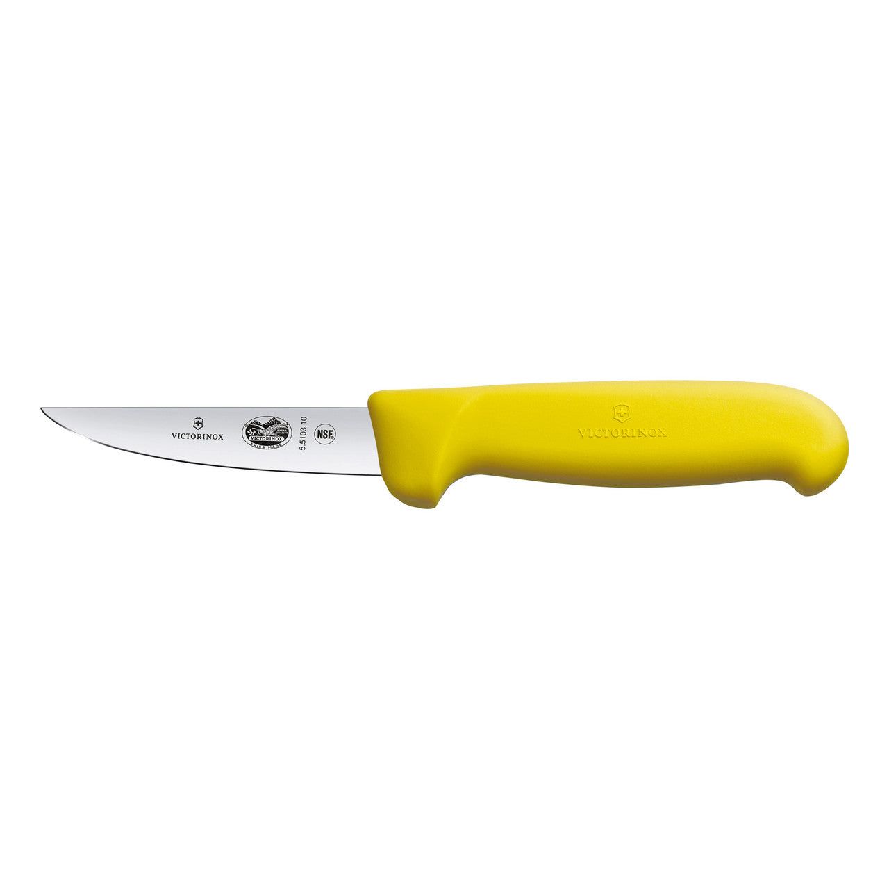 VICTORINOX Fibrox Rabbit Knife, 10cm - Yellow