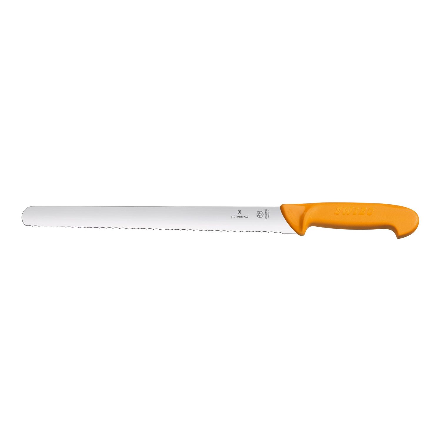 VICTORINOX Swibo Slicing Knife, 35cm Round Wavy Blade 30mm width