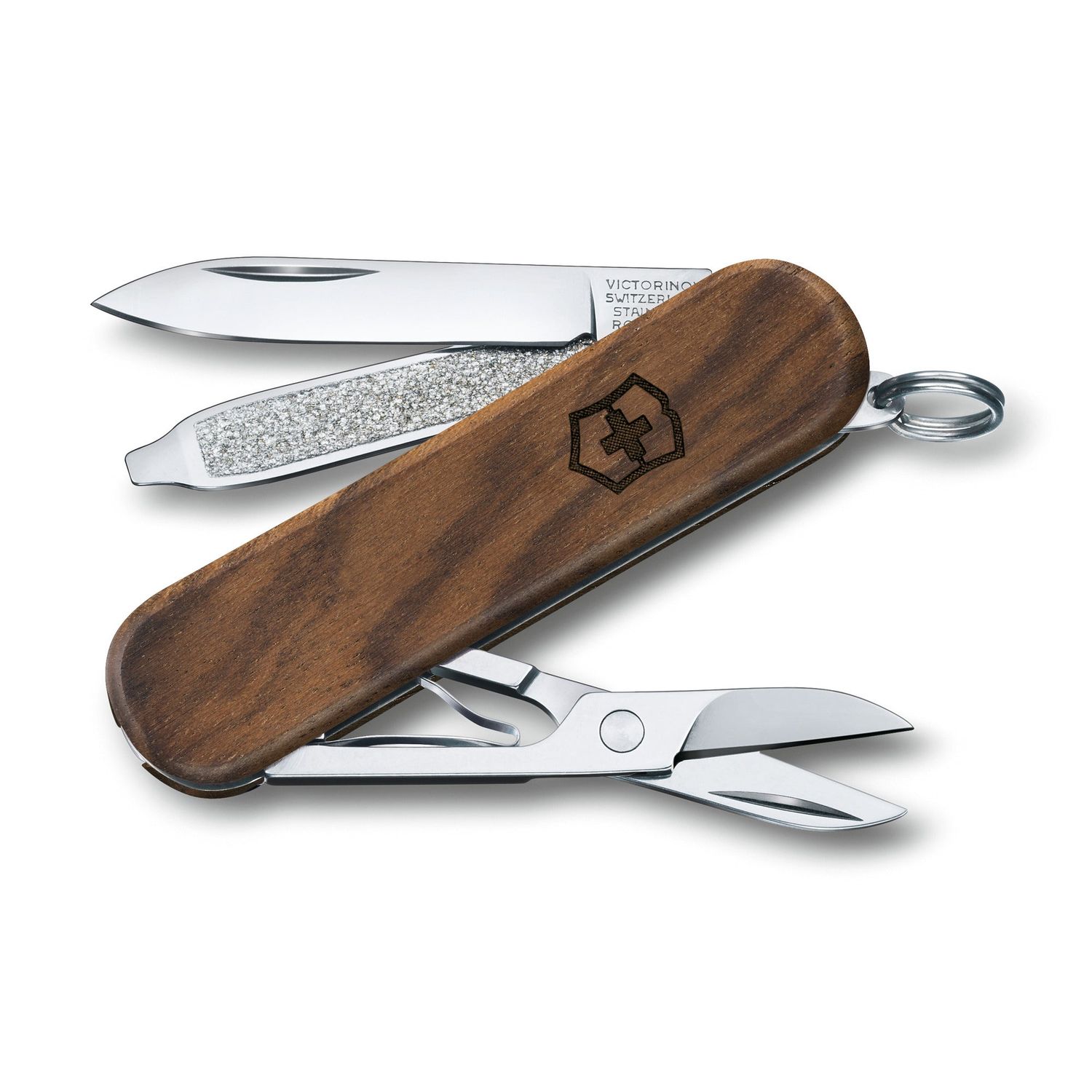 VICTORINOX Swiss Army Knife Classic SD, Wood - Brown