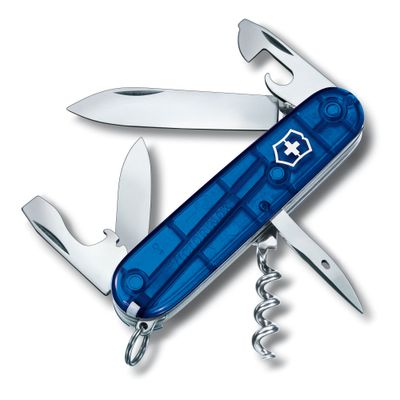 VICTORINOX Swiss Army Knife Spartan - Blue Transparent