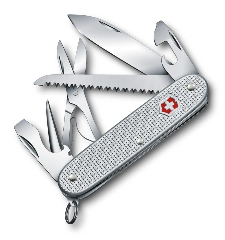 VICTORINOX Swiss Army Knife Farmer X Alox - Silver