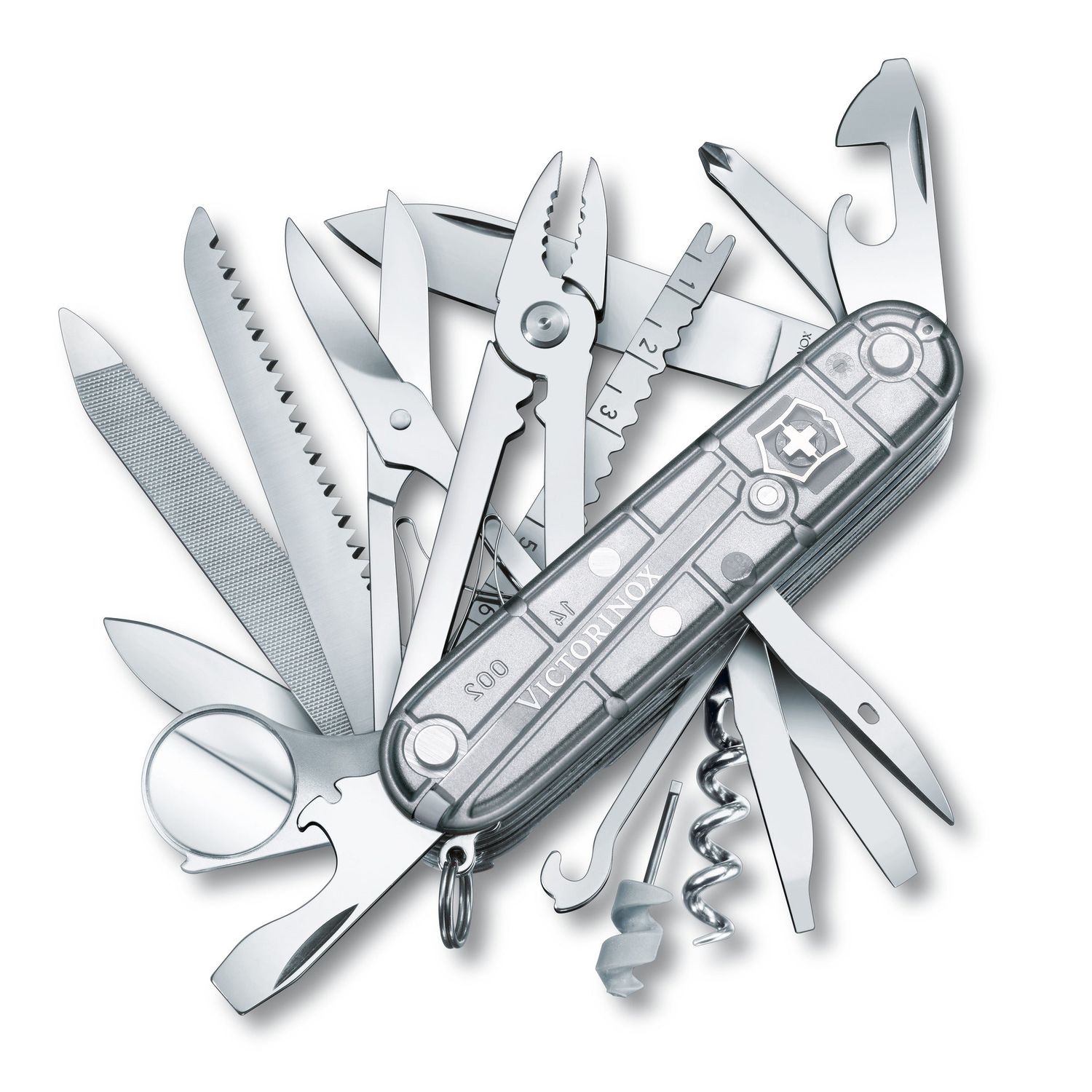 VICTORINOX Swiss Army Knife Swiss Champ - SilverTech